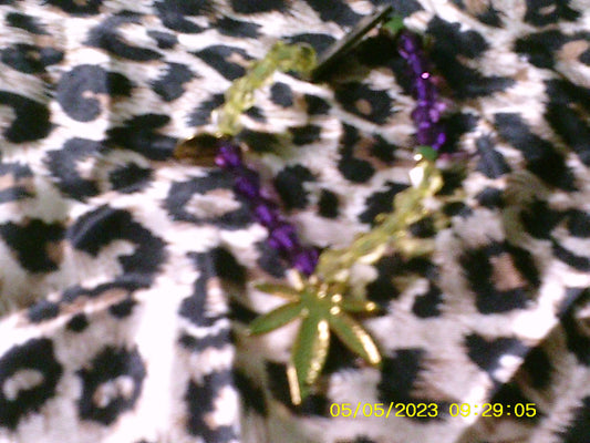 Zenspiration Jewelry - 420 Bracelet - Purple & Yellow