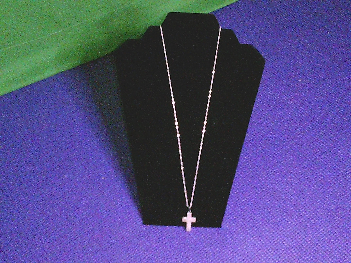 Zenspiration Necklace - Clear Quartz Cross